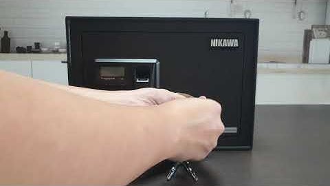 Nikawa Fingerprint Security Safe   Allenkey Key Unlock