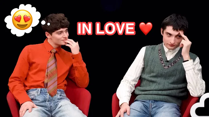 Finn Wolfhard and Noah Schnapp being IN LOVE for 2 minutes straight 