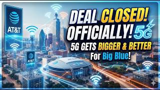 AT&T Closes Deal, Officially! 5G Gets Bigger & Better For Big Blue! 