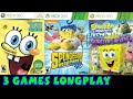Triple Longplay: SpongeBob's Truth or Square, Plankton's Robotic Revenge, SpongeBob HeroPants