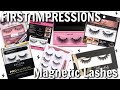 First Impression Drugstore/Amazon Magnetic Lashes & KISS Falscara