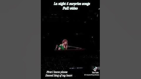 "I Know Places & King of My Heart" August 8, 2023 Los Angeles, California, United States [Full Set]