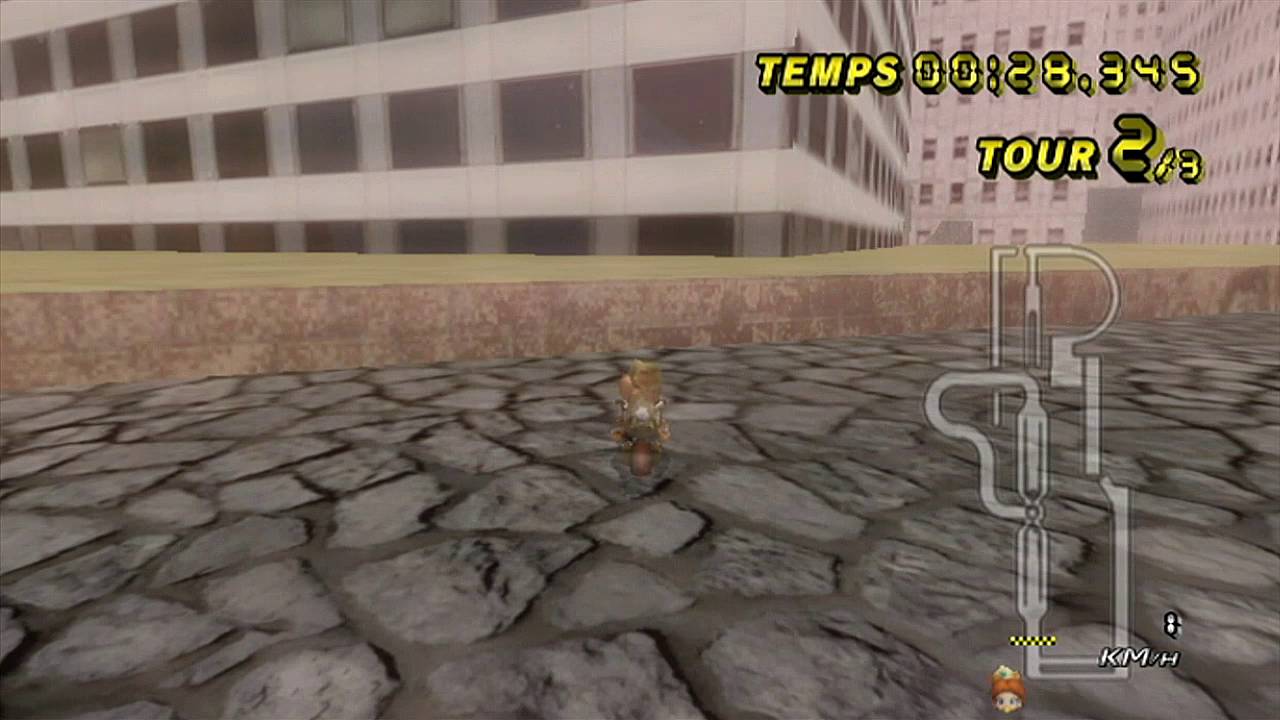 [MKWii Former BKT]BassBasher City - 1'14''962