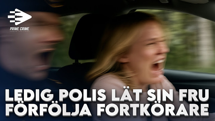 LEDIG POLIS LÄT SIN FRU FÖRFÖLJA FORTKÖRARE | HELA RÄTTEGÅNGEN