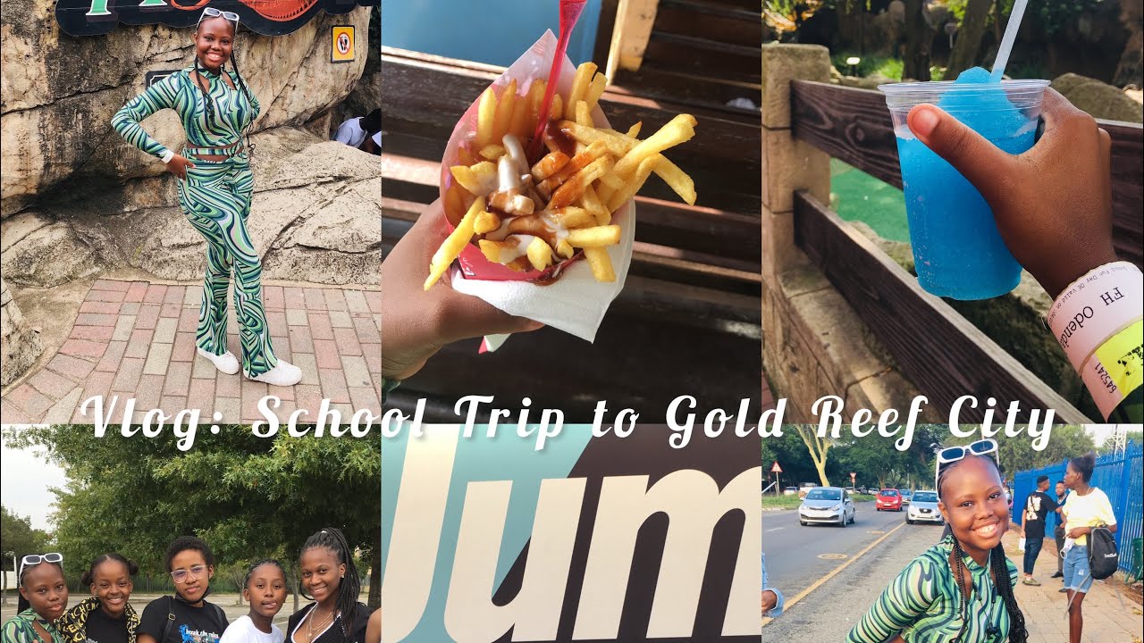 Vlog: School Trip to Gold Reef City | South African YouTuber