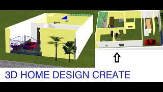3D HOME DESIGN Tutorial | {Dream plan software}