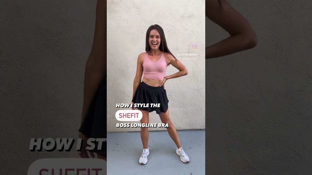 SHEFIT Boss LongLine Bra