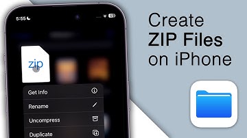 How to ZIP Files on iPhone or iPad! [iOS 16]