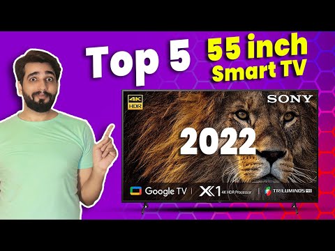 Top 5 Best 4K Smart TV 55 Inch In Amazon 2022 | 120 Hz TV | LED | QLED | OLED TV | Hindi