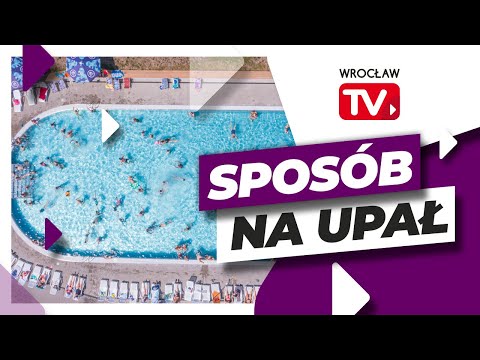 Wrocławianie szukają ochłody w aquaparku i na miejskich basenach | Wrocław TV