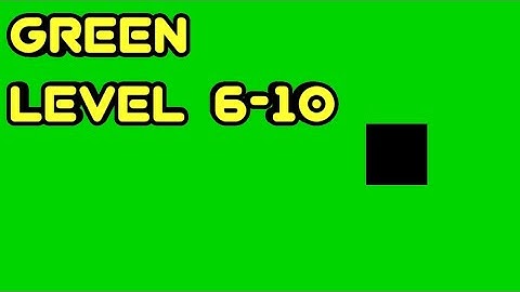 Green Level 6 7 8 9 10 Mobile Puzzle Game For Adult (By Bart Bonte)