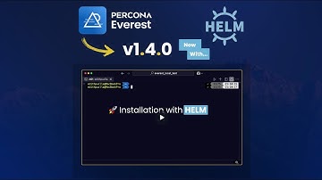 Percona Everest with helm available