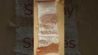 Boro Slow Stitching with Plant Dyed Fabric Scraps | Easy Portable Hand Sewing Project