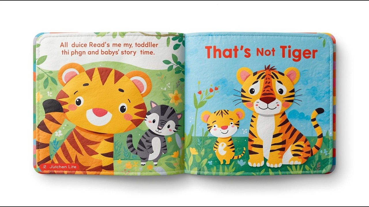 That's not my Tiger Touchy Feely Book for kids