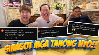 DIRETSAHANG SAGOT SA MGA TANONG NYO! ( MUKBANG Q AND A ) | MC MUAH | DIVINE TETAY