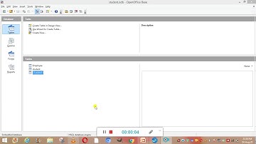How to create relationships, forms and reports in open office base
