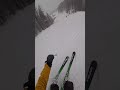 Skiing While Snowing. Italian Alps. 2