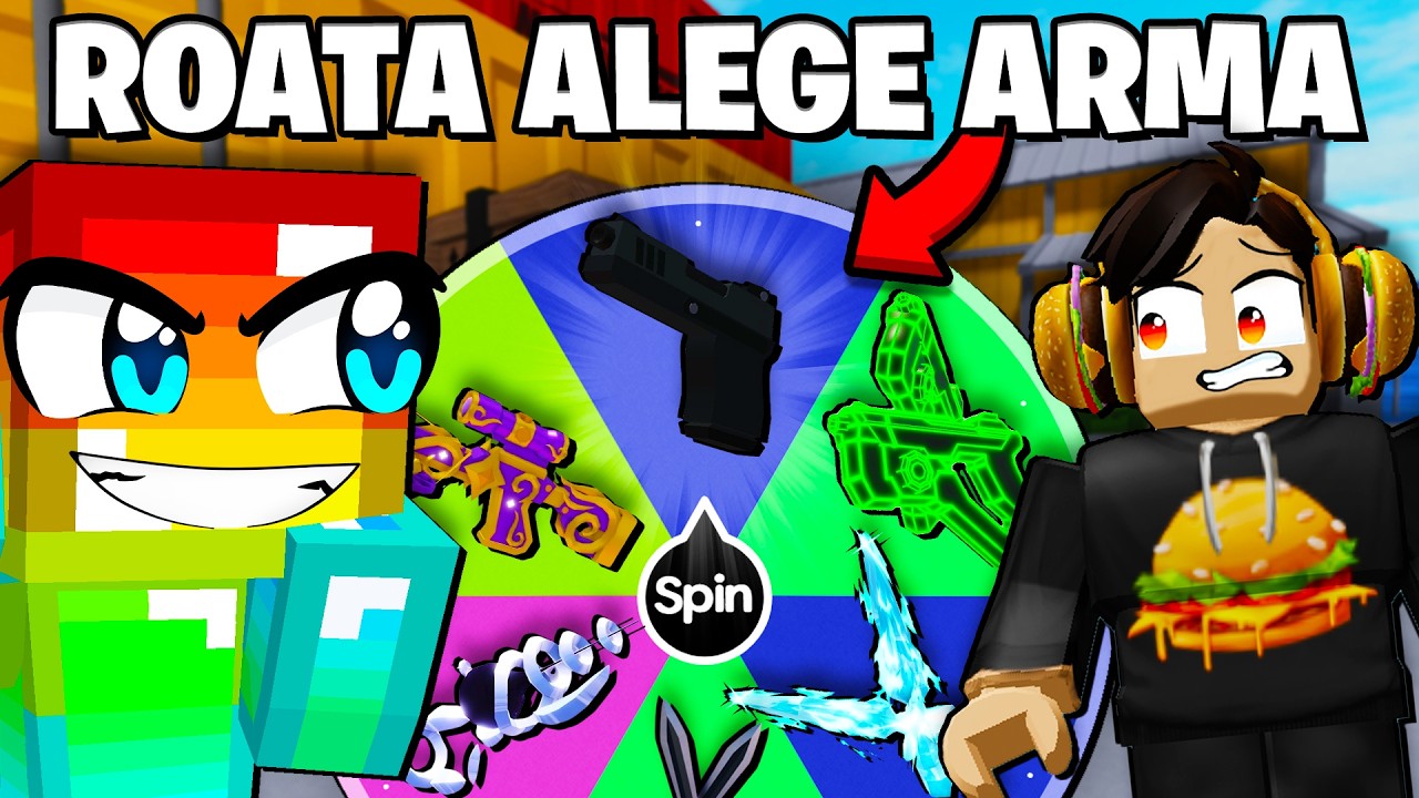 1vs1 cu ARME ALESE DE ROATA! cu @LucaLuk pe Roblox Rivals​