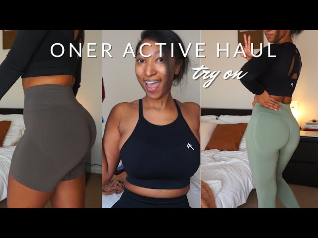 Gym Clothes TRY ON HAUL Oner Active  best activewear i've ever tried!!! 