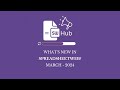 Whats new in spreadsheetweb  march 2024