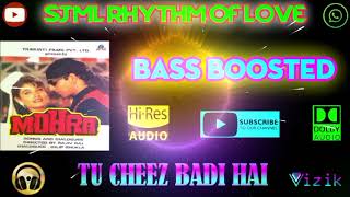Tu Cheez Badi Hai Mast  Mohra  Viju Shah  Bass Boosted  Hi Res  Song 320 Kbps