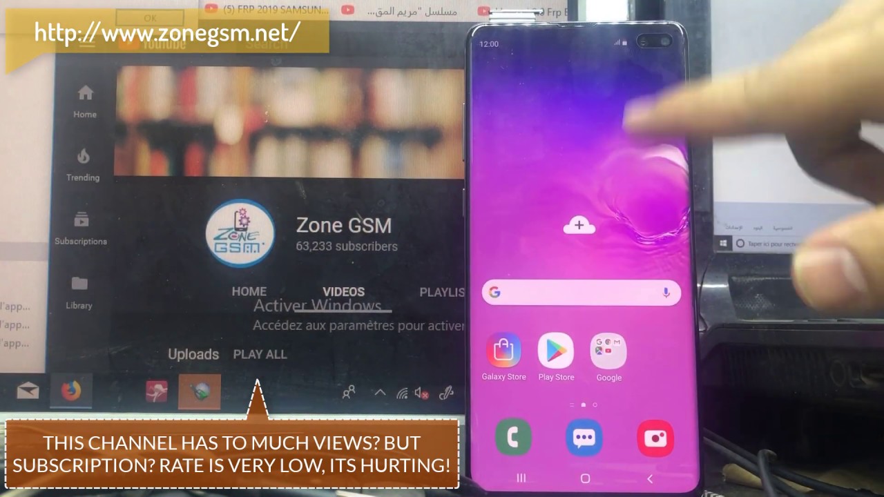 S10/S10E/S10+ FRP/Google Lock Bypass Android 9 Pie WITHOUT PC AUGUST