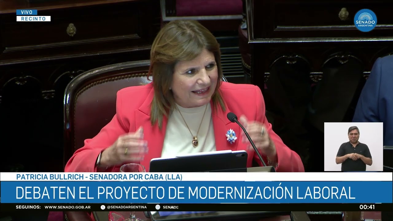 SENADORA PATRICIA BULLRICH 3 - SESIÓN PÚBLICA ESPECIAL 11-02-26