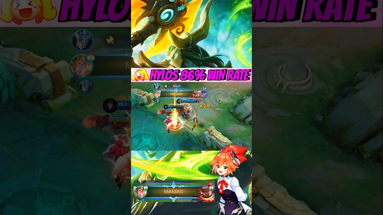 WATCH THIS - BEST BUILD HYLOS 2025? (ONE HIT) - Mobile legends Bang Bang 