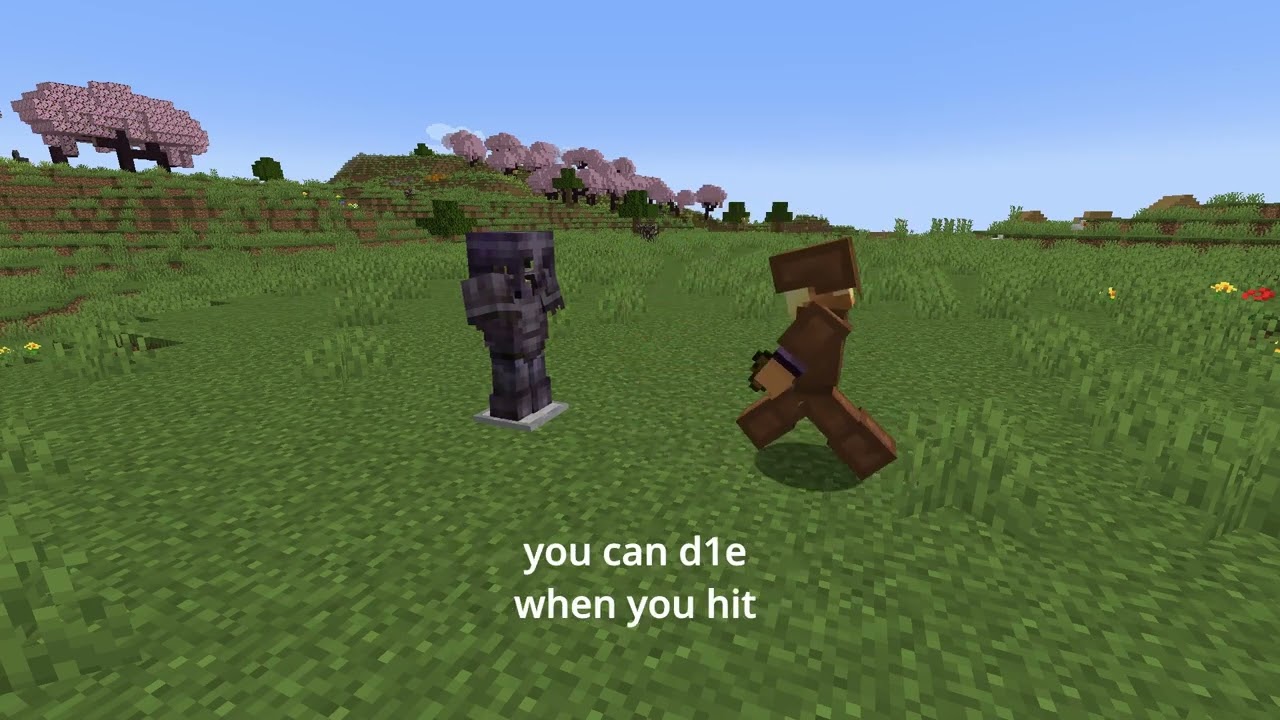 Minecraft Armor stands