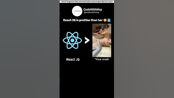 React JS Is Prettier Than Her 😏 | React vs Girl | #coding #react #reactjs #javascript #html #htmlcss