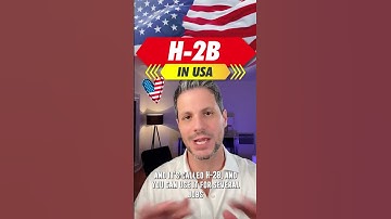 🇺🇸 How to work in USA with the H-2B visa #shorts