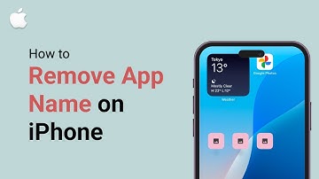 How to Remove App Name on iPhone (IOS 18) 2025 - Full Guide