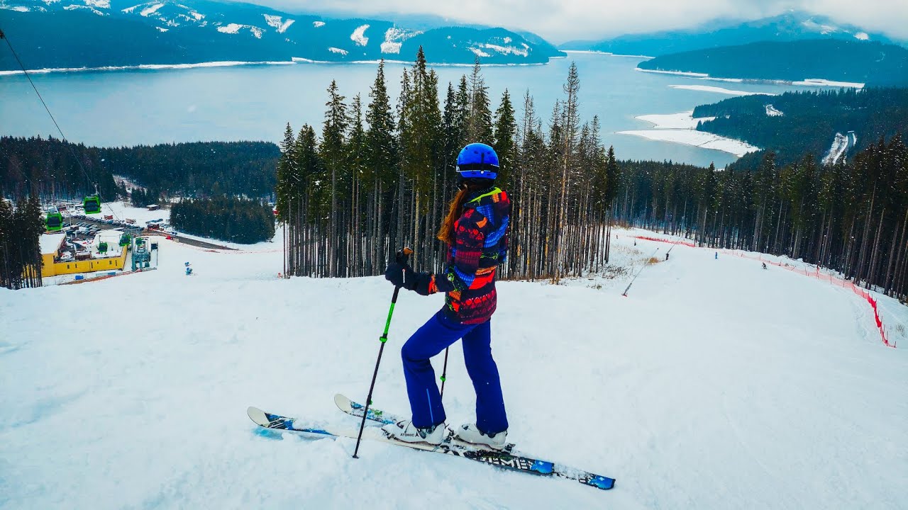 Cum a fost la schi la Domeniul Schiabil Transalpina - Voineasa