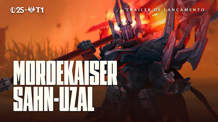 Trailer – Mordekaiser Sahn-Uzal | Mecânica de jogo – League of Legends
