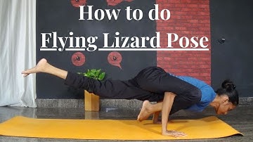 Learn Utthan Pristhasana (Flying Lizard Pose) | Gayana | Hamsa Yoga foundation | Arm Balance