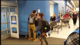 Walmart Floorwalker Fights Shoplifter And Freaky Girlfriendhalifax Walmart