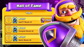 The *G.O.A.T* is TOP 1 in Clash Royale... AGAIN