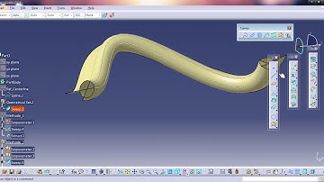 Catia How to create center line of hardness