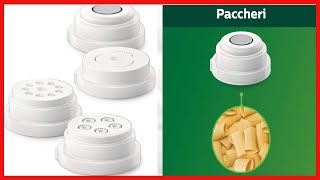 Great product -  Philips Avance Pasta Maker 4-in-1 accessory shape kit- Shells and Paccheri, Rigaton