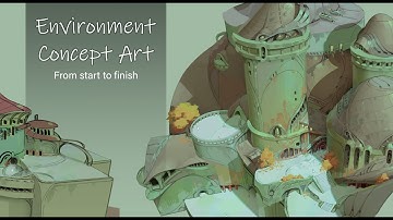 World Building Concept  Art