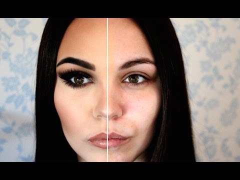 The Power Of Makeup! Half Covered Half Nothing!