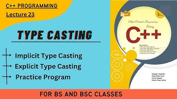 Type Casting || Implicit and Explicit Type Casting || Lecture 23 || it-series || in Urdu/Hindi
