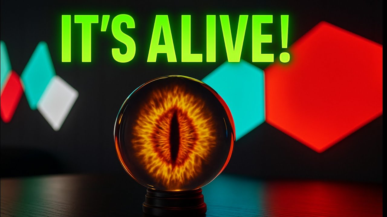 Этот магический хрустальный шар действительно воспроизводит видео! Обзор Pixel Orb!