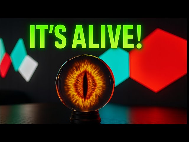 This Magic Crystal Ball Actually Plays Videos! Pixel Orb Review!