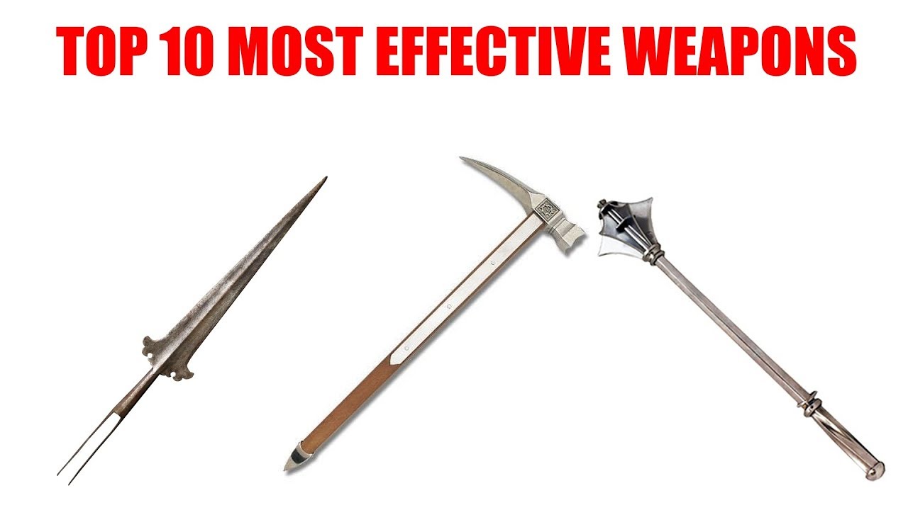 Top 10 Most Effective Medieval Weapons Youtube - medivil knight outfit not good looking to me roblox