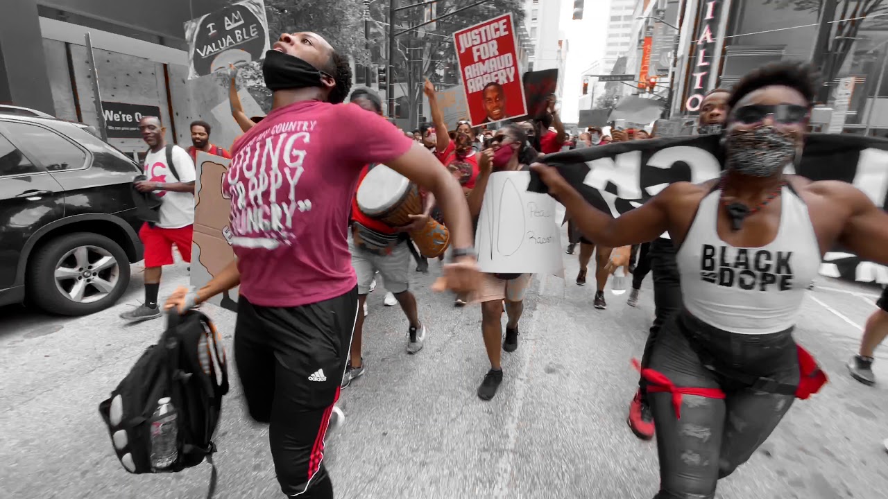 B.L.A.C.T. Atlanta Artist Solidarity March
