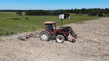 Our Allis Chalmers 8030 Chisel Plowing