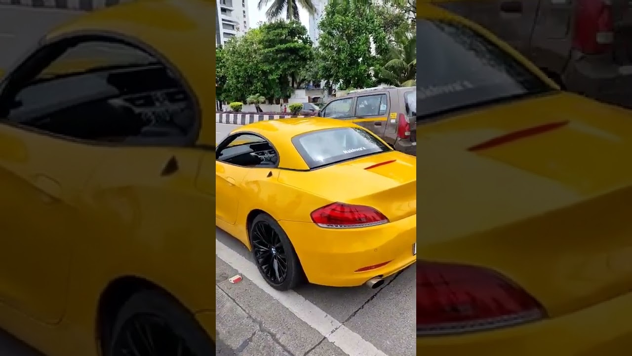 convertible & loud bmw z4 