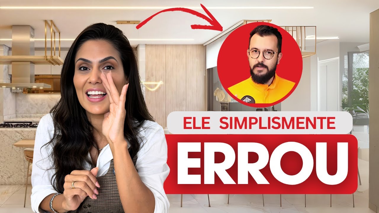 Ele Errou e Eu Dou a Solução: Reagindo aos Erros do Apartamento Paulo Bianchi . Arquitetura