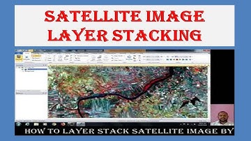 How to Layer Stack Satellite Image in Erdas Imagine